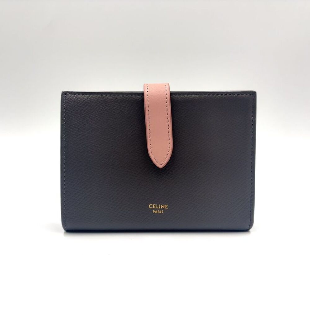Celine Medium Strap Leather Wallet
